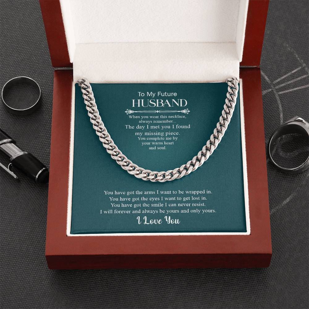 To My Future Husband | Cuban Link Chain
